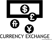 Currency Exchange with caption