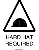 Hard Hat Required