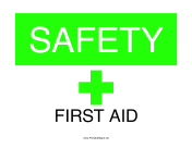 Safety First Aid