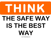 Think Safe Way