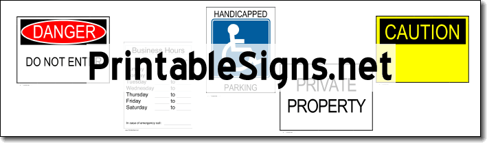 learner sign printable