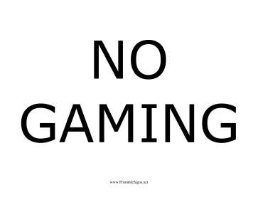 No Gaming Noobs Game Room Sign Printable Wall Art for Gamer 