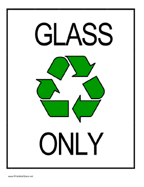 cool recycling signs