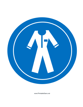 Safety sign Wear protective clothing
